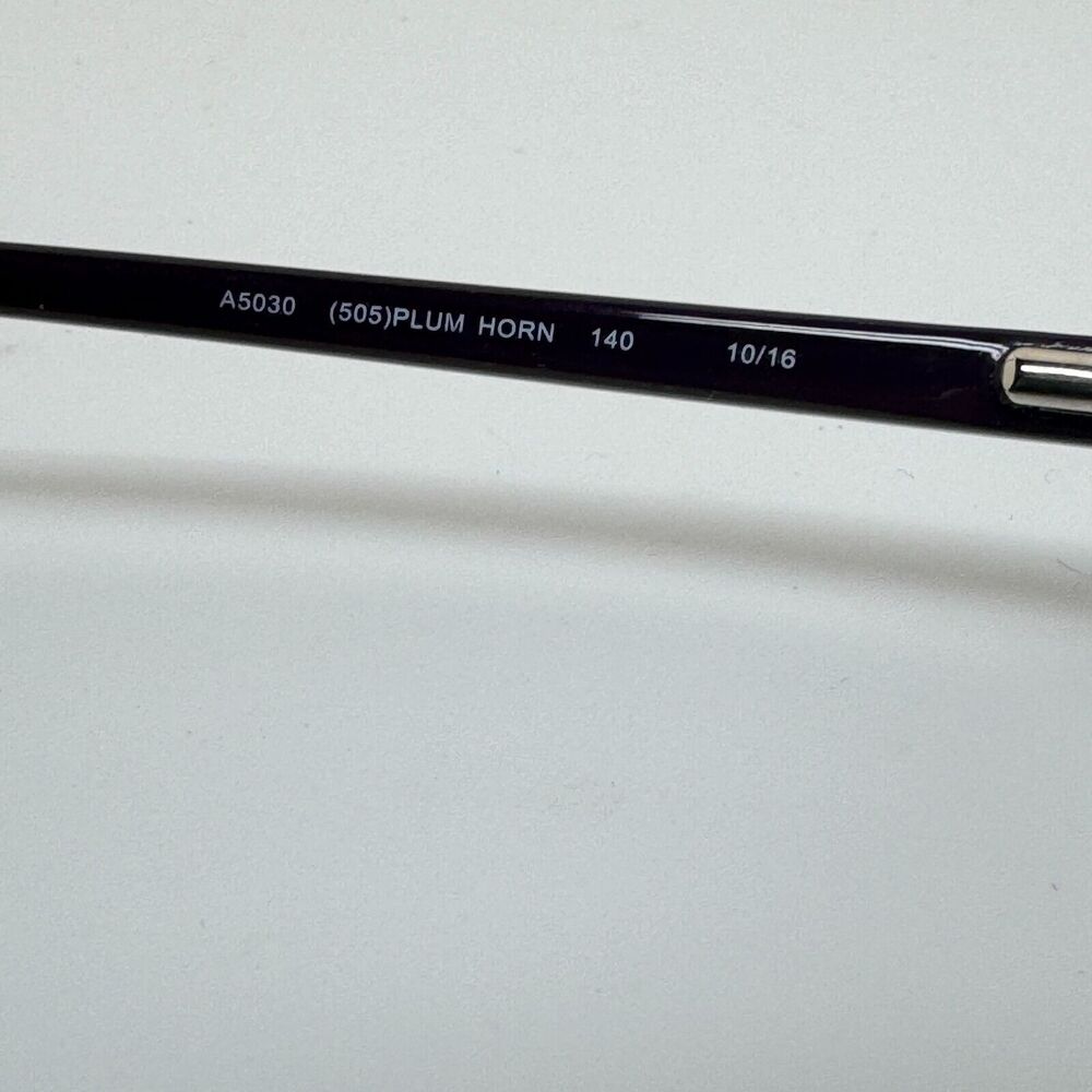 Altair Evolution Eyeglasses Frames A5028 505 Plum… - image 5